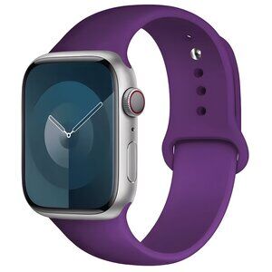 NEW[BAND] Purple Sport Silicone For Apple Watch